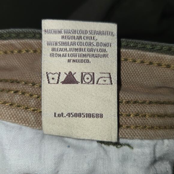 Legendary Outfitters Mens 40X32 Jeans Olive Green Denim Stretch Utility Gorpcore - Picture 16 of 16